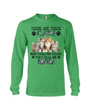 Cat they call me mom cat lovers cat moms Long Sleeve Tee tile