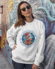 Octopus No Matter gift for octopus lover Crewneck Sweatshirt lifestyle-unisex-sweatshirt-front-3