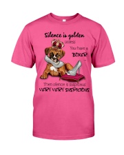 Boxer Silence is very suspicious Gift for you Classic T-Shirt tile