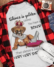 Boxer Silence is very suspicious Gift for you Classic T-Shirt apparel-classic-tshirt-lifestyle-front-163