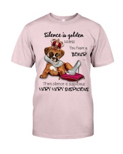 Boxer Silence is very suspicious Gift for you Premium Fit Mens Tee tile