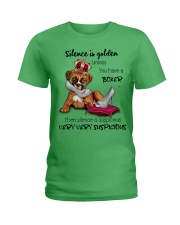 Boxer Silence is very suspicious Gift for you Ladies T-Shirt tile
