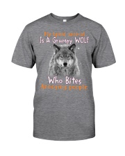 Wolf annoying people tjl Classic T-Shirt front