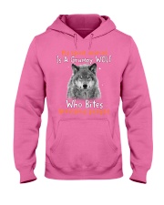 Wolf annoying people tjl Hooded Sweatshirt tile