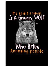 Wolf annoying people tjl Vertical Poster tile