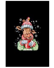 Giraffe warm winter christmas giraffe lover Vertical Poster tile
