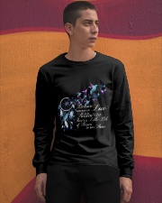 Hummingbird because someone we love gift for you Long Sleeve Tee apparel-long-sleeve-tee-lifestyle-04