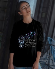 Hummingbird because someone we love gift for you Long Sleeve Tee apparel-long-sleeve-tee-lifestyle-05