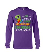 Parrot live loud gift for bird lover Long Sleeve Tee tile