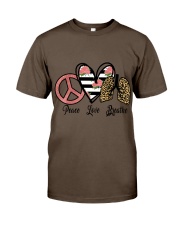 Peace love breathe gift for you Premium Fit Mens Tee tile