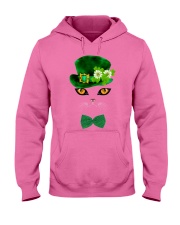 Cat patrick face cat lover cat mom Hooded Sweatshirt tile