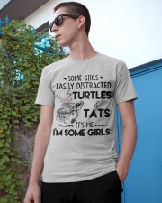 Turtle easily distracted turtle lovers Classic T-Shirt apparel-classic-tshirt-lifestyle-17
