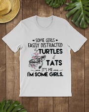 Turtle easily distracted turtle lovers Classic T-Shirt lifestyle-mens-crewneck-front-18