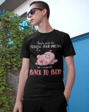 Pig Follow your dream Gift for U Classic T-Shirt apparel-classic-tshirt-lifestyle-17