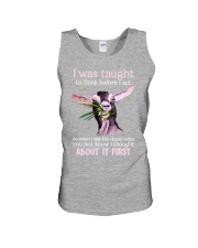 Goat thought about it first goat lovers Unisex Tank tile