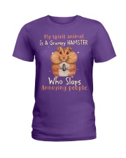 Hamster annoying people hamster lovers Ladies T-Shirt tile