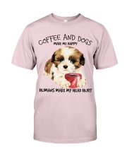 ShihTzu And Coffee make me happy Gift for you Premium Fit Mens Tee tile