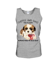 ShihTzu And Coffee make me happy Gift for you Unisex Tank tile