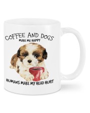 ShihTzu And Coffee make me happy Gift for you Mugs tile