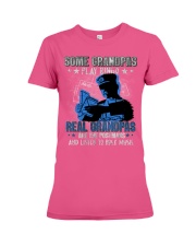 Postman Real grandpas Gift for you Premium Fit Ladies Tee tile