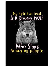 Wolf annoying people wolf lovers Vertical Poster tile
