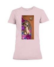 Greyhound magical gift for dog mom Premium Fit Ladies Tee tile