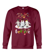 Penguin believe gift for Penguin lovers Crewneck Sweatshirt tile