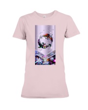 Dolphin love gift for dolphin lover S10 Premium Fit Ladies Tee tile