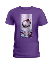 Dolphin love gift for dolphin lover S10 Ladies T-Shirt tile