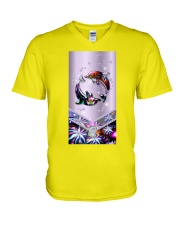 Dolphin love gift for dolphin lover S10 V-Neck T-Shirt tile