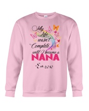 Nana until i became personalized shirt Crewneck Sweatshirt tile