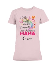 Nana until i became personalized shirt Premium Fit Ladies Tee tile