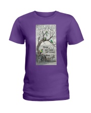 Hummingbird every day bird lover Ladies T-Shirt tile