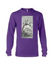 Hummingbird every day bird lover Long Sleeve Tee tile