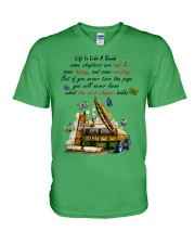 Butterfly life is like a insects bugs lover V-Neck T-Shirt tile