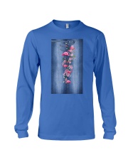Flamingo flowers leggings Long Sleeve Tee tile