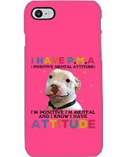 Pitbull i have attitude pitbull lovers Phone Case tile
