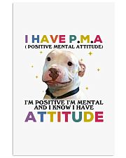 Pitbull i have attitude pitbull lovers Vertical Poster tile