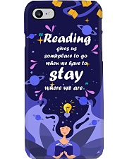 Reading Someplace to go Gift for you Phone Case i-phone-8-case