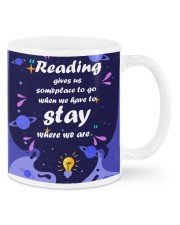 Reading Someplace to go Gift for you Mugs tile
