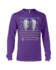 Dolphin i hide my tears personalized Long Sleeve Tee tile