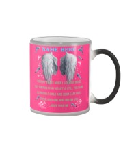 Dolphin i hide my tears personalized Color Changing Mug tile