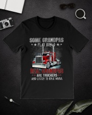 Trucker Real grandpas Gift for you Classic T-Shirt lifestyle-mens-crewneck-front-16