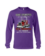 Trucker Real grandpas Gift for you Long Sleeve Tee tile