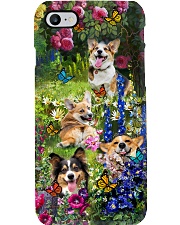 Corgi roses corgi lover dog mom Phone Case i-phone-8-case