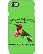 Hummingbird And Coffee make me happy Gift for you Phone Case tile