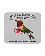 Hummingbird And Coffee make me happy Gift for you Mousepad tile