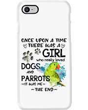 Parrot and dog it was me the end bird lovers Phone Case tile