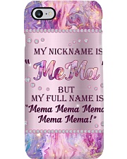 MeMa my nickname gift for her cus Phone Case i-phone-8-case