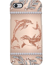Dolphin angels dolphin lovers Phone Case i-phone-8-case